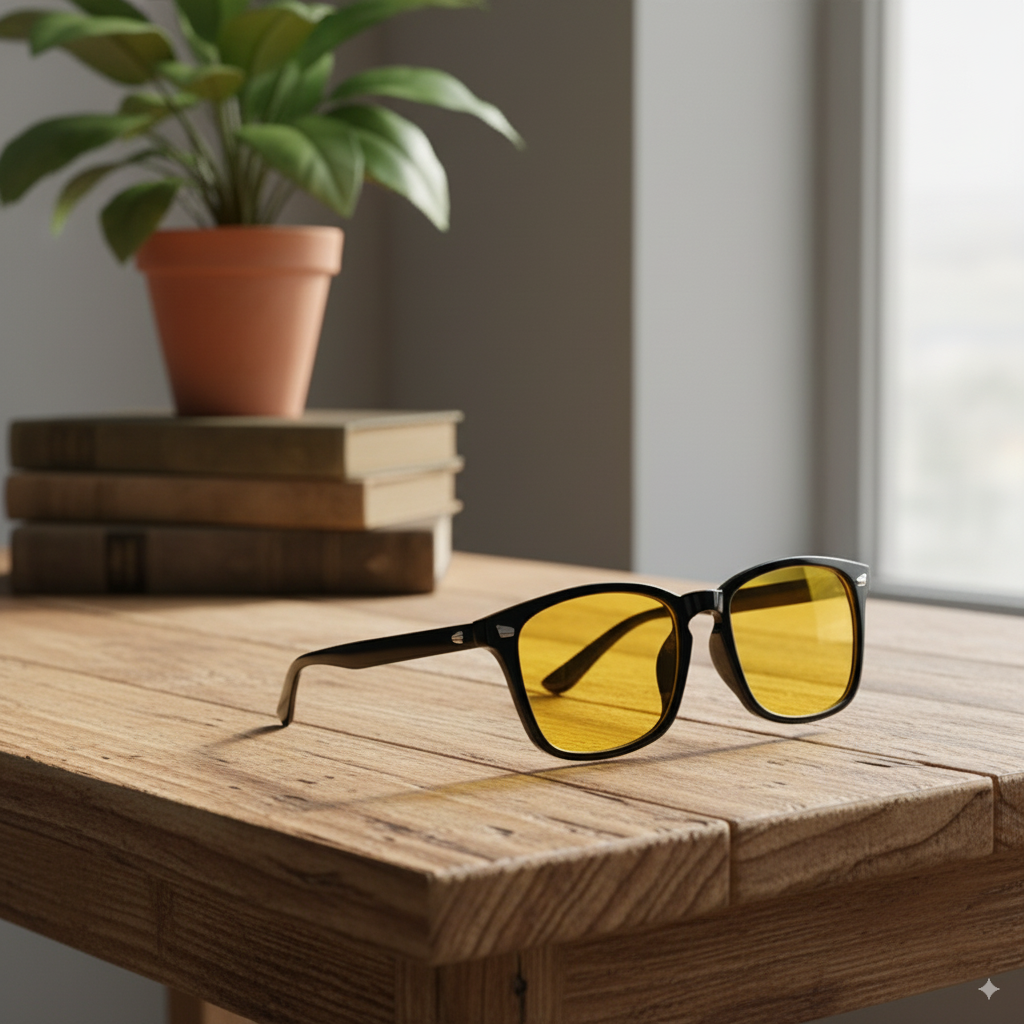 Rectix Blue Light Blocking Night Drive Glasses