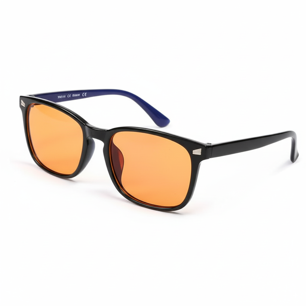 BLOKER Red Lens Blue Light Blocking Glasses for Sleep