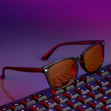 BLOKER Red Lens Blue Light Blocking Glasses for Sleep